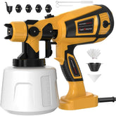 Spray Paint Tool 1000W Electric Spray Gun, Easy to Clean for Furniture Cabinets Fences Walls Doors Garden Chairs