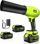 Leaf Blower Cordless with Battery and Charger,500,000 RPM,Extended Nozzle