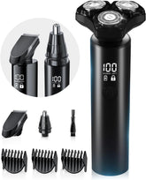 Men's Removable Magnetic 3D Electric Razor