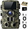 4K High-Performance Trail Camera for Outdoor Wildlife