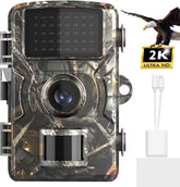 2K HD 36MP Trail Camera Outdoor Wildlife Trail Cameras with Night Vision
