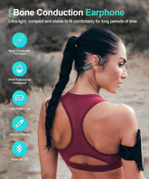 Bone Conduction Headphones for Multiple Sports & Driving