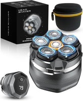 New Magnetic 6D Electric Razor for Bald Men