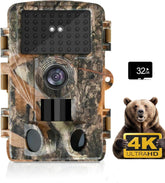 4K 48MP Trail Camera for Capturing Wildlife