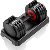 Adjustable Dumbbells 55LB 5-in-1 Single Dumbbells with Non-Slip Metal Handles, Adjustable Weights, Ideal for Home Gym Workouts