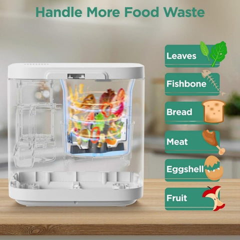 4L Electric Composter for Kitchen and Garden