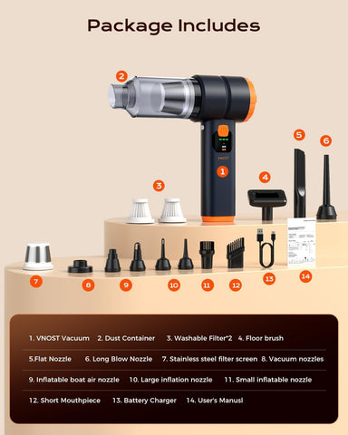 Car Vacuum Portable Cordless