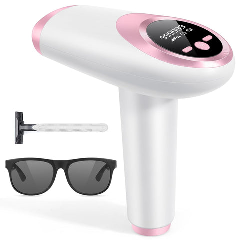 Laser Hair Removal for Men and Women IPL Permanent Hair Removal Home 999,999 Flashes Painless Hair Removal Underarms Back Legs Arms Face Bikini Line