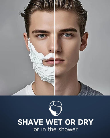 Men's Removable Magnetic 3D Electric Razor