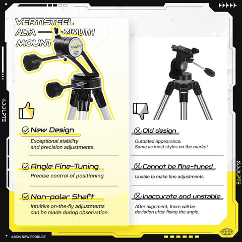 Telescope, 90mm Aperture 700mm - Vertisteel AZ Mounting Base, Highly Adjustable Telescopes, Ideal for Adults, Astronomers & Kids with Carrying Case, Wireless Remote, Phone Adapter (White)