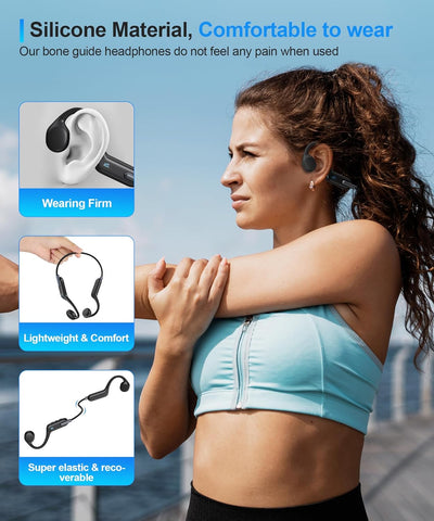 Bone Conduction Headphones for Swimming and Sports