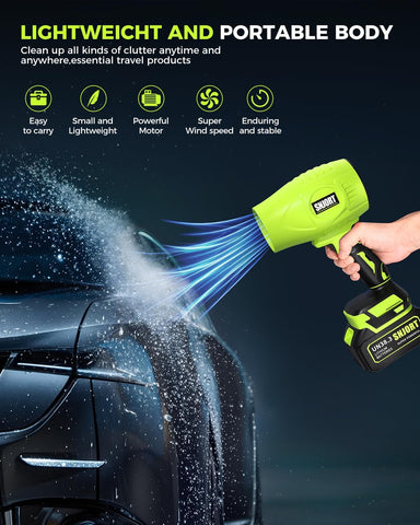 Leaf Blower Cordless with Battery and Charger