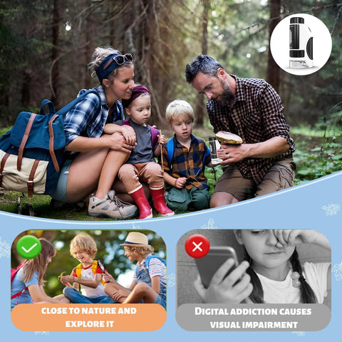 Kids' Portable Handheld Microscope for Educational Exploration