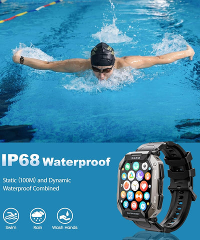 Men's Smart Watch - Multifunctional for Fitness and Health