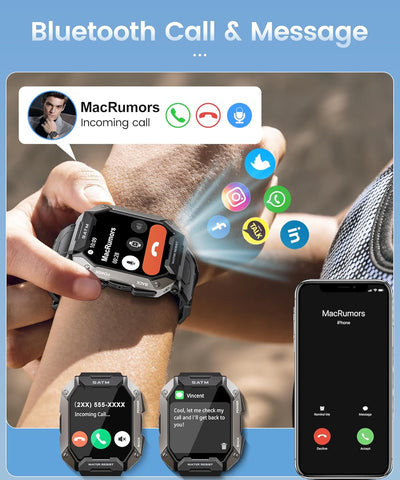 Men's Smart Watch - Multifunctional for Fitness and Health