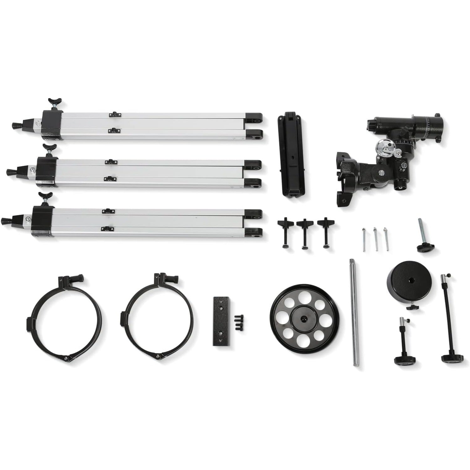 Astronomical Reflector Telescopes - Manual Equatorial Telescope for Adults Astronomy. Comes with 2X Barlow Lens Phone Adapter and Moon Filter, Wireless Control