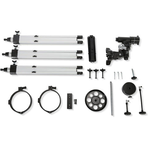 Astronomical Reflector Telescopes - Manual Equatorial Telescope for Adults Astronomy. Comes with 2X Barlow Lens Phone Adapter and Moon Filter, Wireless Control